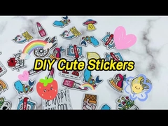 Los remiendos lindos tejidos los niños de la ropa del cartón cosen el hierro en el remiendo Shrinkproof