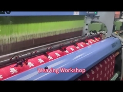 Tela reutilizable de la tela cruzada de Logo Custom Embroidery Patch With de la marca del rectángulo