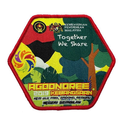Parches personalizados lavables para el departamento de bomberos Parches personalizados para el equipo a prueba de encogimiento