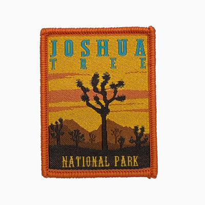 Hierro del color de Pandone del parque natural en los remiendos tejidos de encargo de los remiendos para la ropa