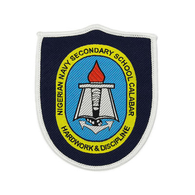 El uniforme tejido fino Logo Patches, policía de encargo bordó remiendos