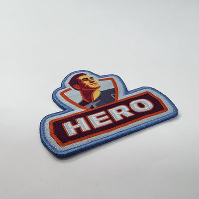 El héroe libre de la forma bordó el hierro durable de los remiendos del velcro en los remiendos para los sombreros