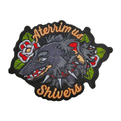 Hierro bordado animal en remiendos de la ropa color de 5 - de los 8cm Pandone para la ropa
