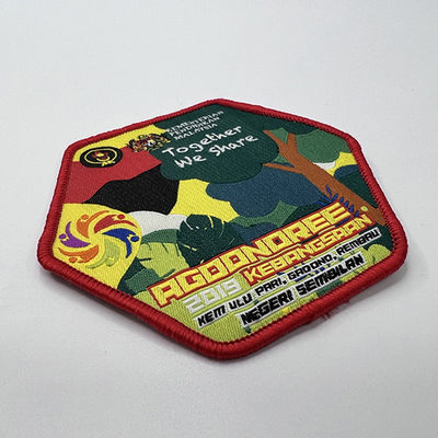Parches personalizados lavables para el departamento de bomberos Parches personalizados para el equipo a prueba de encogimiento