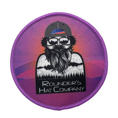Parches de transferencia de calor para prendas de vestir Diseño de camisa a prueba de encogimiento Parches sublimados personalizados