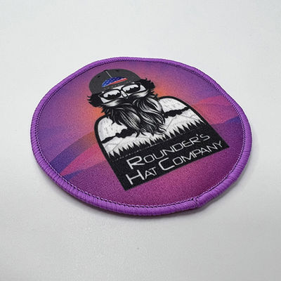 Parches de transferencia de calor para prendas de vestir Diseño de camisa a prueba de encogimiento Parches sublimados personalizados