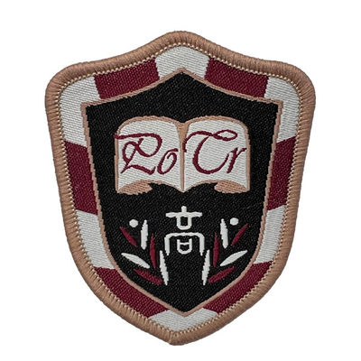 De encargo de la chaqueta del dril de algodón tejida remienda el palillo en los remiendos del bordado para los vaqueros