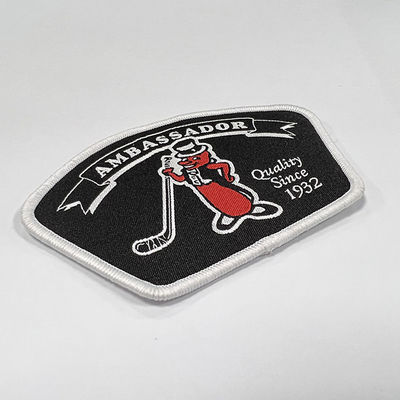 El hierro de encargo en marca tejida de la ropa de Golf Club de los remiendos remienda para el uniforme