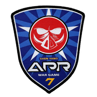 Remiendo tejido Team Customizable Iron On Patches del juego para la ropa de las chaquetas de las camisas
