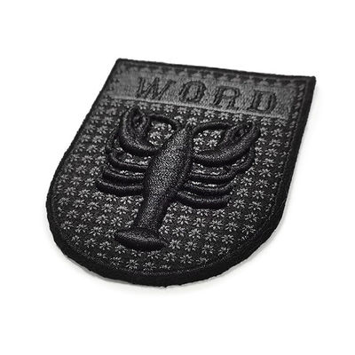 Logo Puff de encargo 3D bordó los remiendos para los accesorios de la ropa
