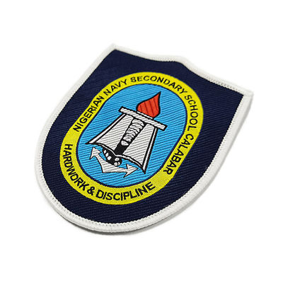 El uniforme tejido fino Logo Patches, policía de encargo bordó remiendos