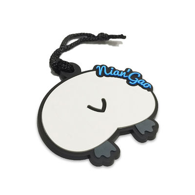 El PVC de goma flexible fresco remienda 3D ligero crió a Logo Patch de goma