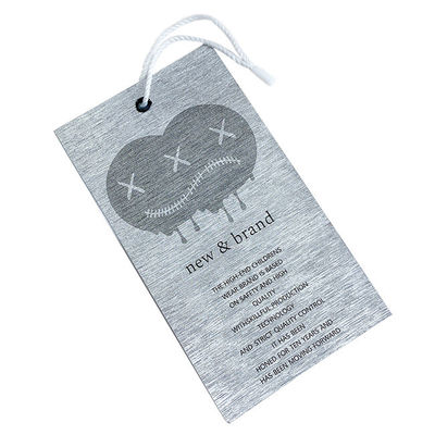 etiquetas de Hang Tags Printing Personalised Paper de la ropa de 200gsm -3000gsm