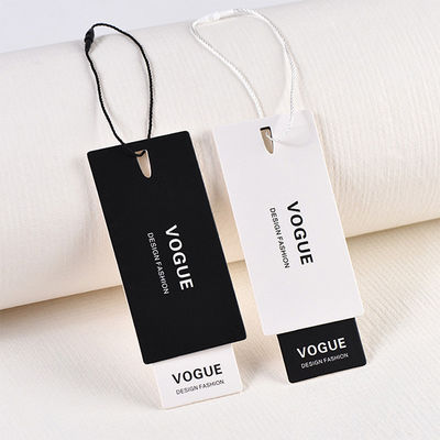De encargo propia ropa de Logo Hang Tag Cardboard Hangtags For de la marca