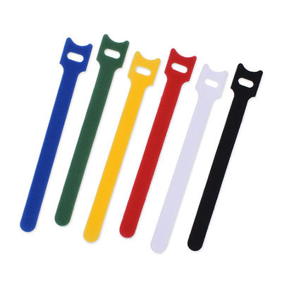 Poliéster/bridas de plástico de nylon del gancho y del velcro de las correas del lazo el 15*1.5cm