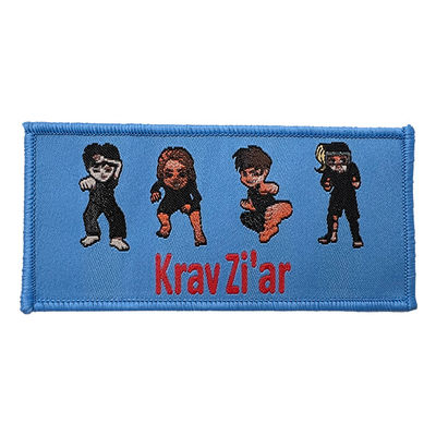 Los niños de Kongfu planchan en los remiendos adhesivos tejidos del algodón de la tela de la etiqueta para la ropa