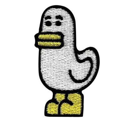 Palillo de encargo del cartón animal en los remiendos bordados que se encogen no para el sombrero de la ropa